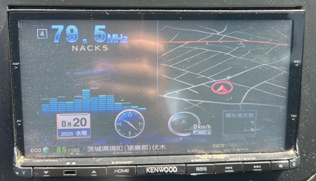 MDV-X701 KENWOOD美品ケンウッド彩速ナビ2013~2014年