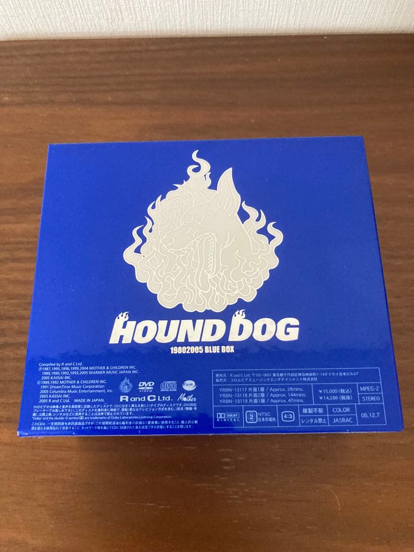 週末特価！ハウンド・ドッグ 19802005 BLUE BOX 7枚組