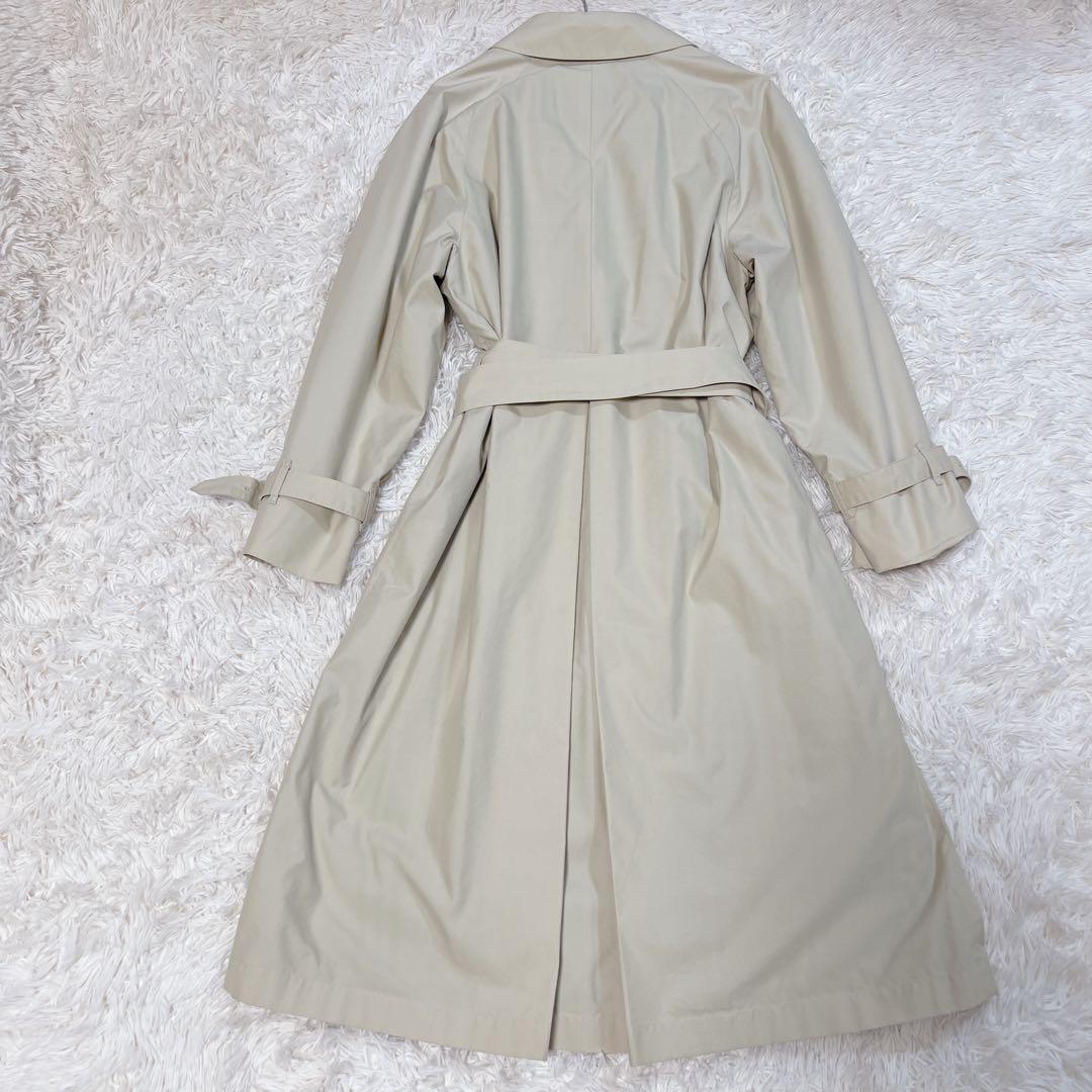 《極美品》バーバリーズ トレンチコート ベージュ ノバチェック 金ボタン ロング