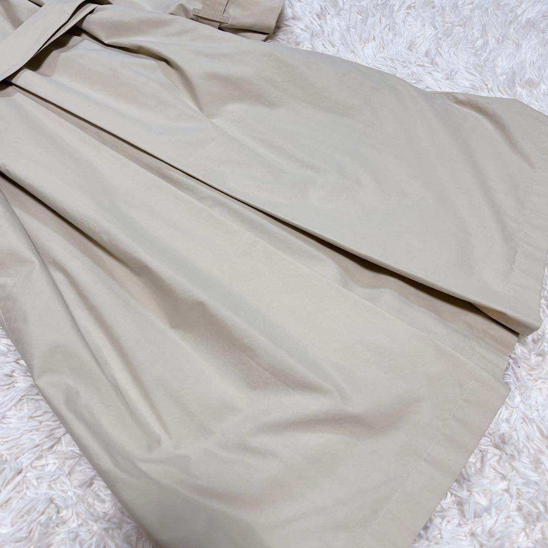 《極美品》バーバリーズ トレンチコート ベージュ ノバチェック 金ボタン ロング