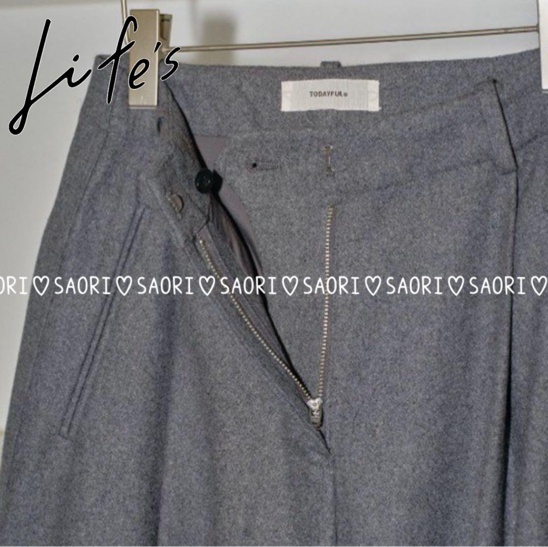 TODAYFUL【未使用に近い】Wool Painter Pants