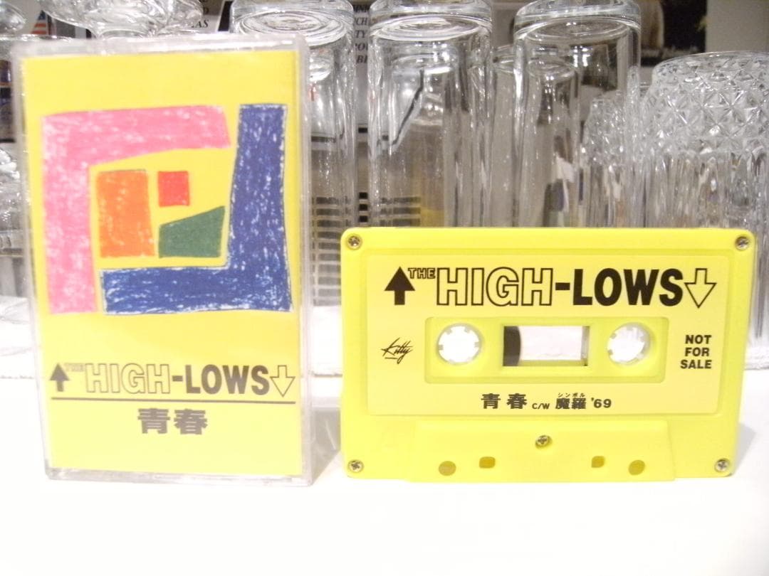 THE HIGH-LOWS 青春 カセットテープ THE BLUE HEARTS
