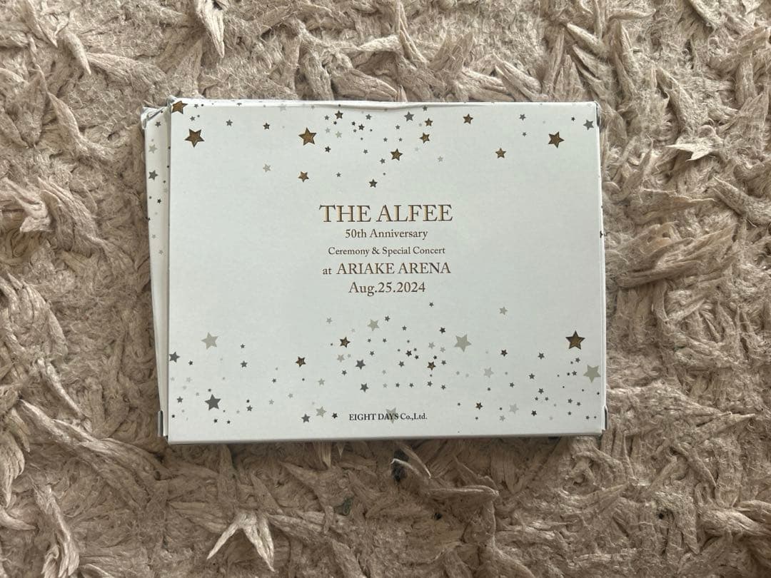 【新品未開封】THE ALFEE 50th DVD 5点セット　記念品付き