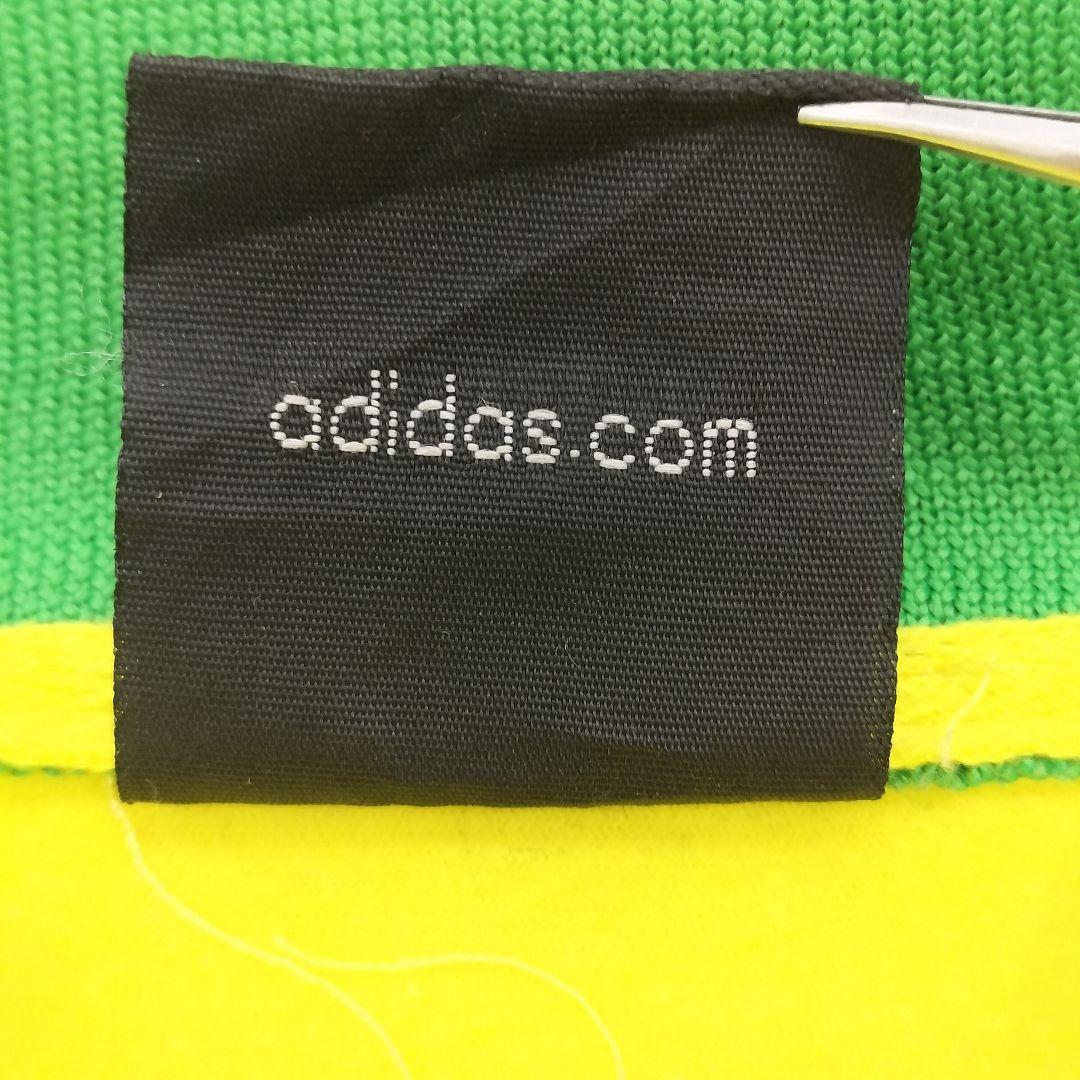 アディダス ブラジル代表 トラックジャケット XL イエロー トレフォイル刺繍