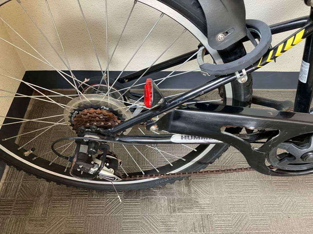 ハイエース-【引き取り限定】HUMMER ハマーマウンテンバイク 24