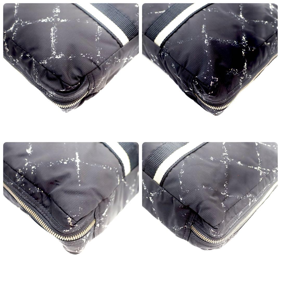 【超美品】　シャネル　旧トラベルライン　ビジネスバッグ　ハンドバッグ　ナイロン