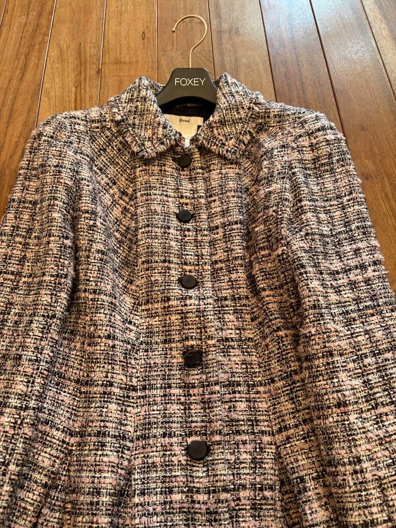 Rene ルネ　ツイードコート　約20万円？　おサイズ36