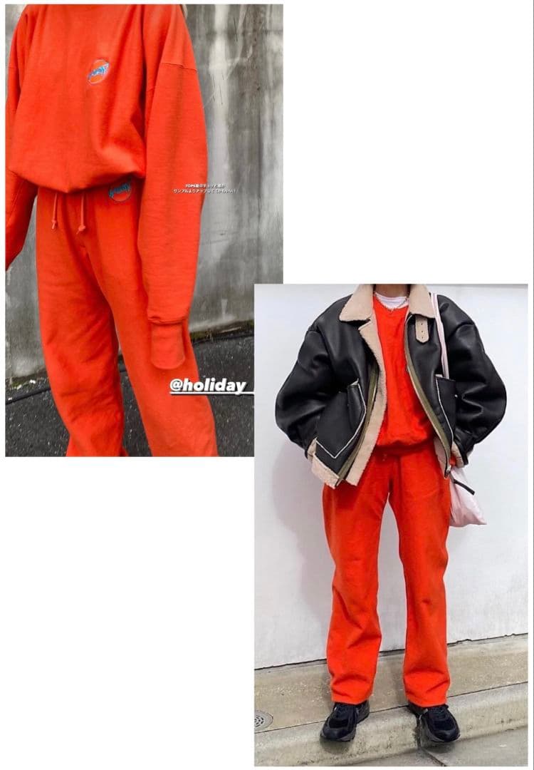 HOLIDAY／ULTRA HEAVY SWEAT CREW-NECK TOPS