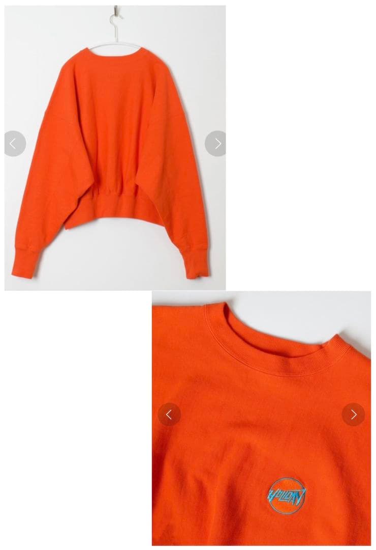 HOLIDAY／ULTRA HEAVY SWEAT CREW-NECK TOPS