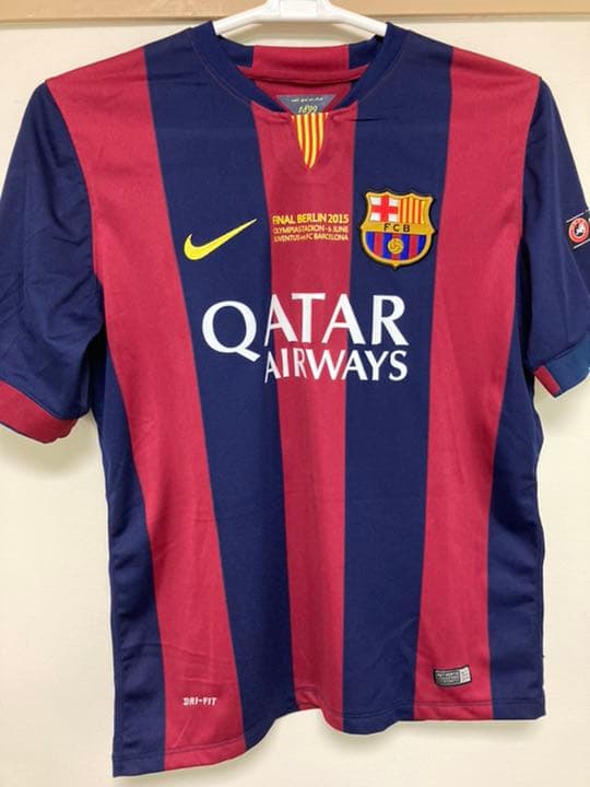 メッシ　FCバルセロナレプリカユニフォーム　チャンピオンズリーグ