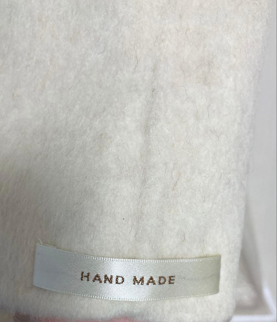 ウールコート スタンドカラーロングコート