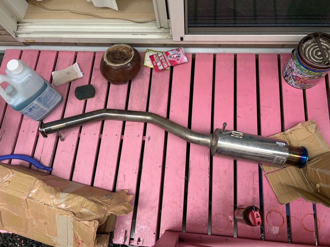 コペン　la400k マフラー　柿本改GTbox 06&S