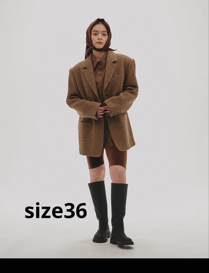 ジャケット・アウター TODAYFUL WOOL100% CHECK JACKET