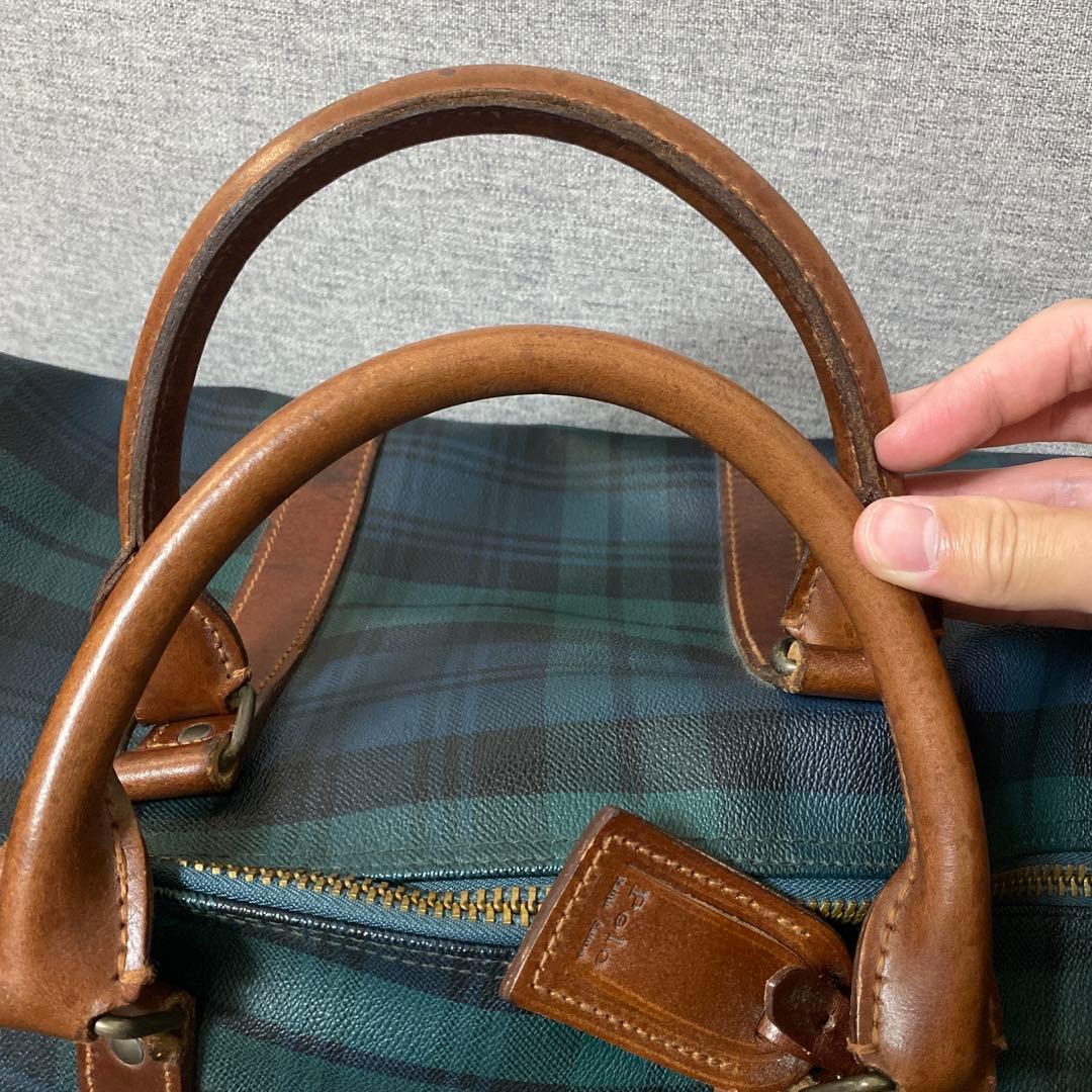 【美品】Polo Ralph Lauren ラルフローレン ボストンバッグ　特大
