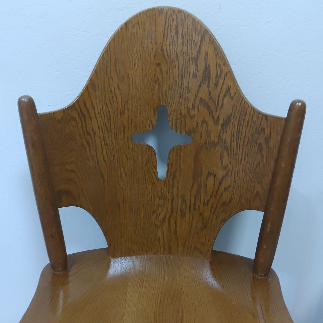 ④ 希少なお品　飛騨の家具　WINDS 太平　ダイニングチェア　チャーチチェア