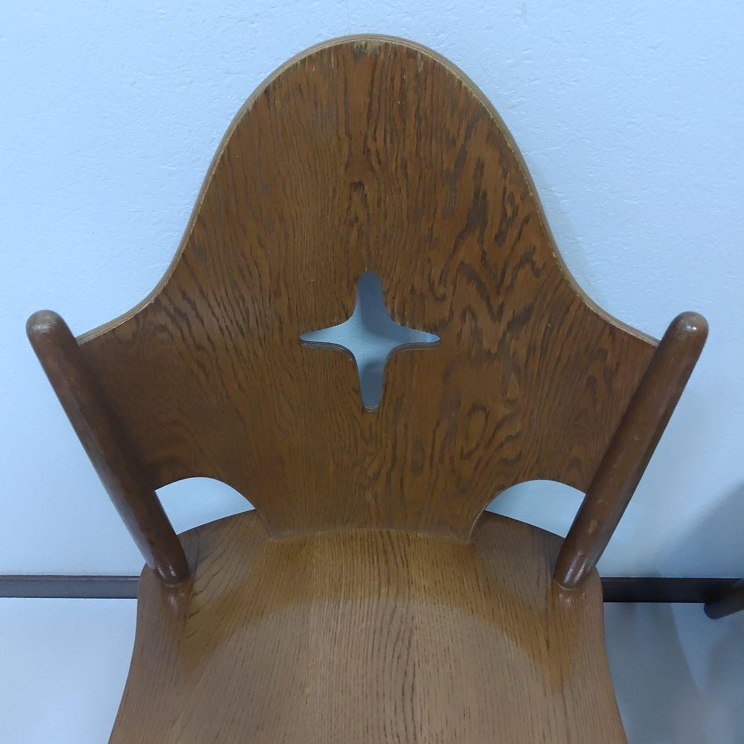 ④ 希少なお品　飛騨の家具　WINDS 太平　ダイニングチェア　チャーチチェア