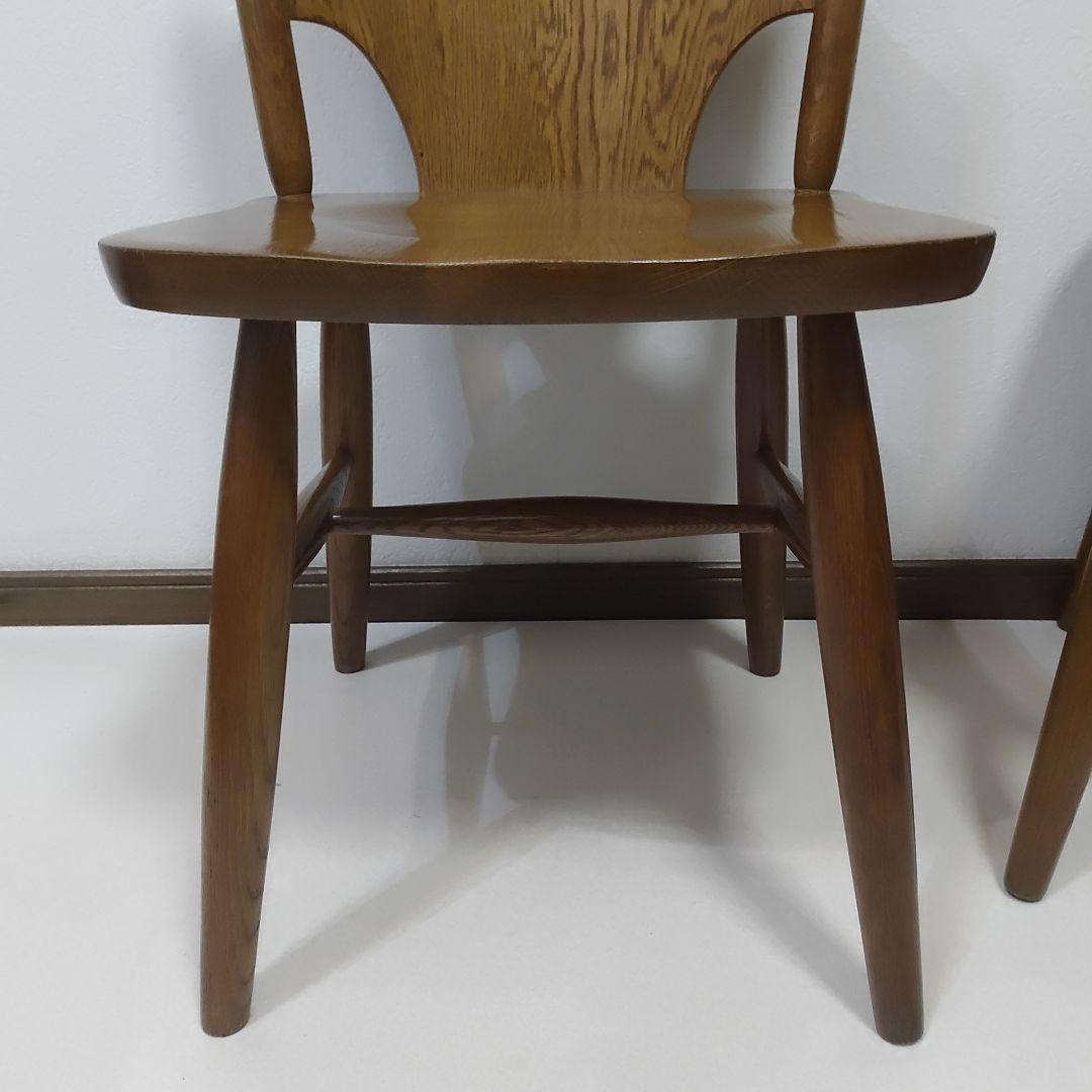 ④ 希少なお品　飛騨の家具　WINDS 太平　ダイニングチェア　チャーチチェア