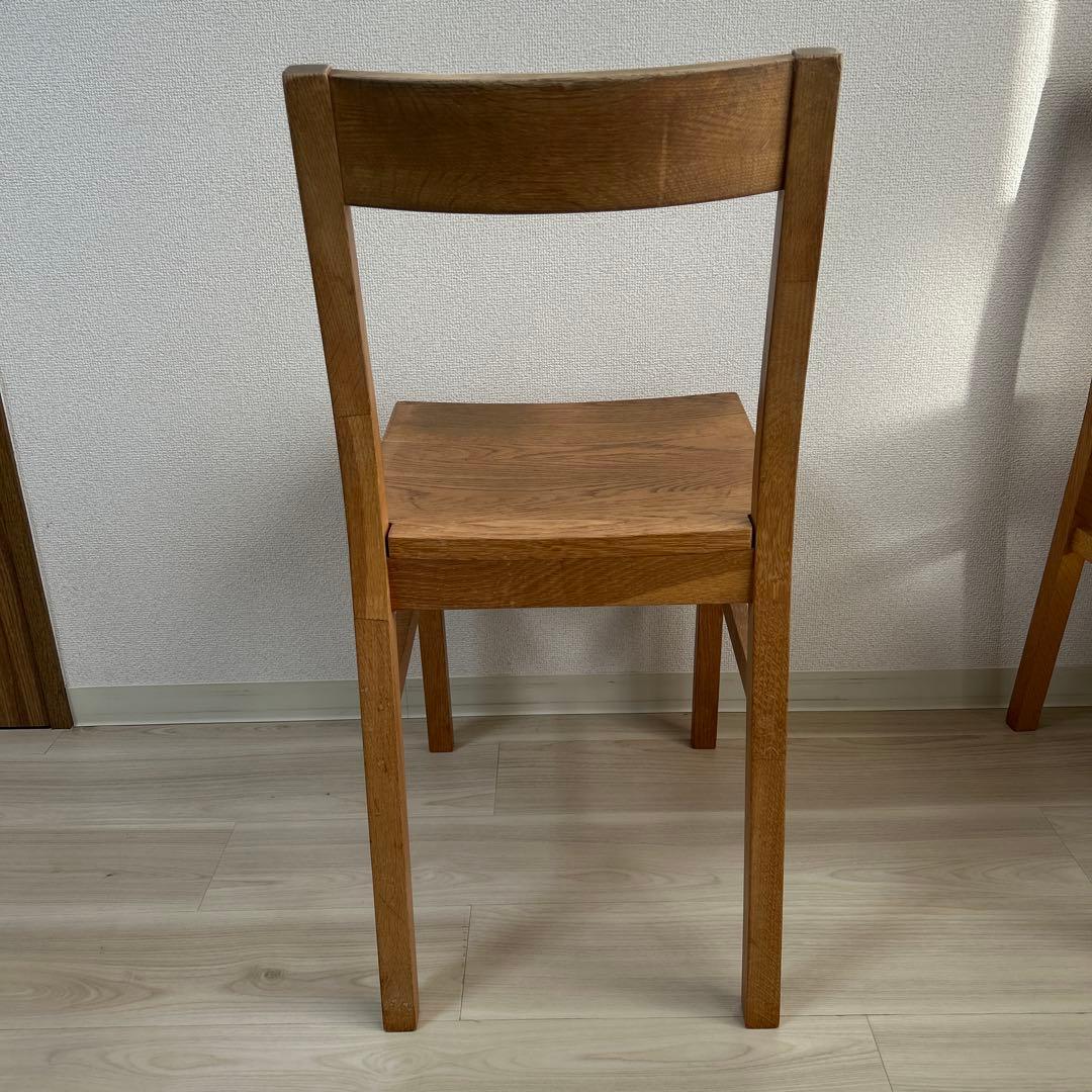 手渡しのみ！！無印良品 オーク材 ダイニングチェア 4脚セット