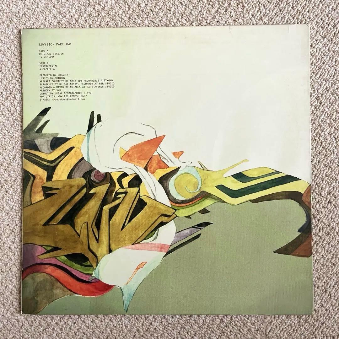 LUV(SIC) PART TWO SHING02 レコード