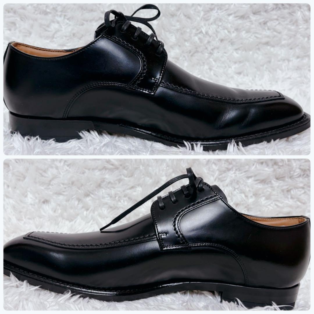 未使用級 REGAL リーガル25.0 Uチップ レザー 外羽根 124R