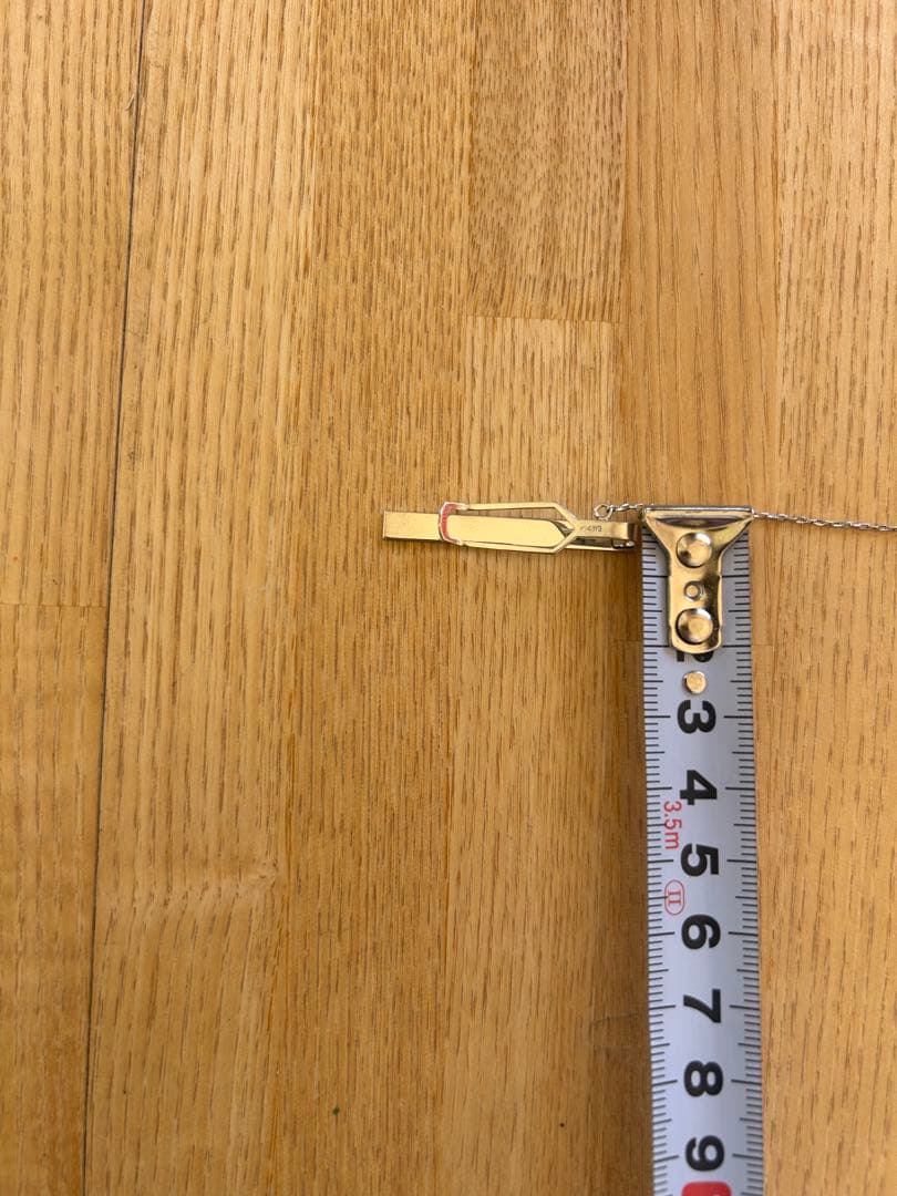 14Kゴールド ネクタイピン 約7.5cm