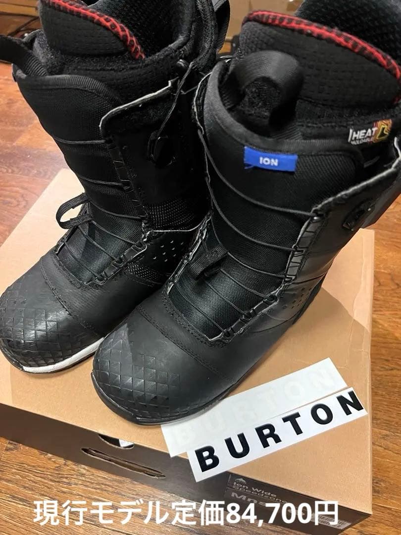 Burton ION wide Black 8 26cm アイオン　ワイド