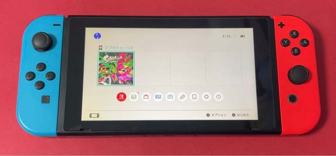 Nintendo Switch 本体　ネオンブルー、レッド　バッテリー強化版