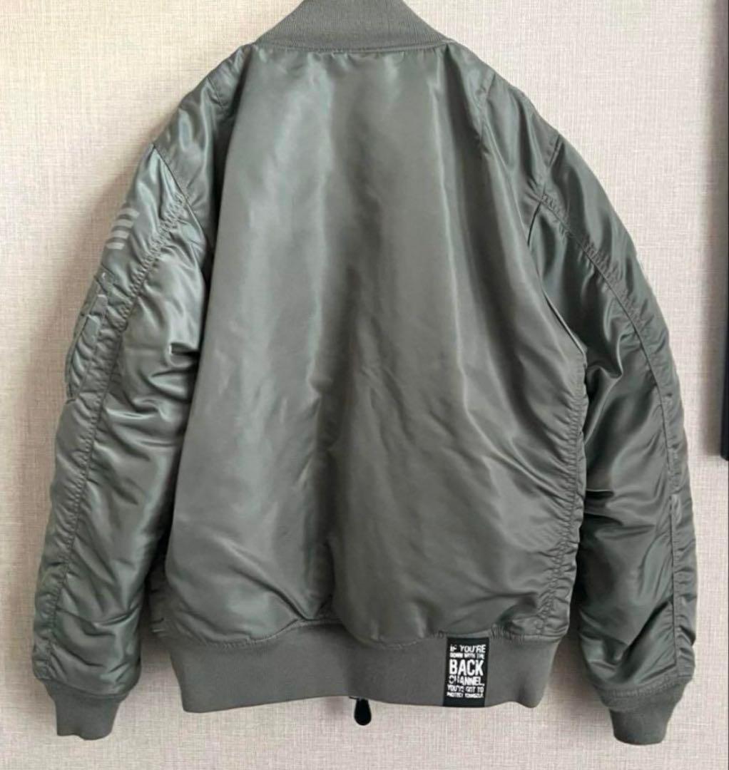 SALE中！AVIREXとBACKCHANNELコラボ　MA-1