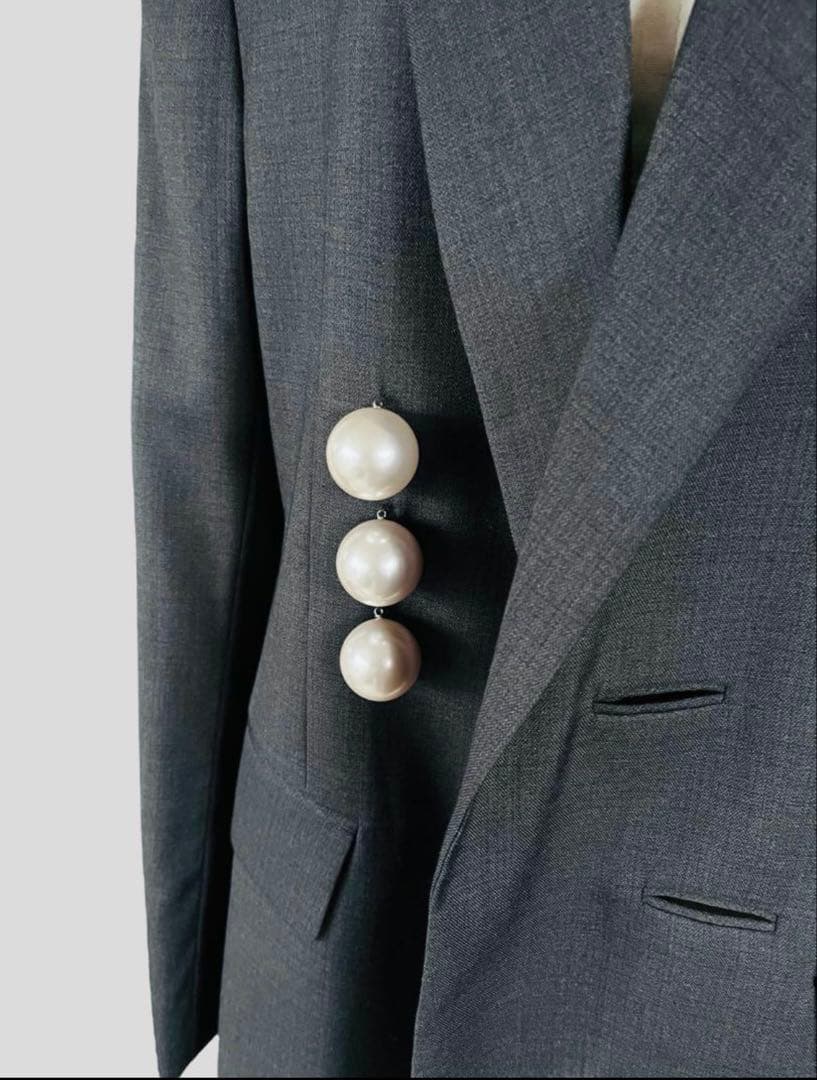 KIMHEKIM キムへキム Venus ジャケット 36　グレー