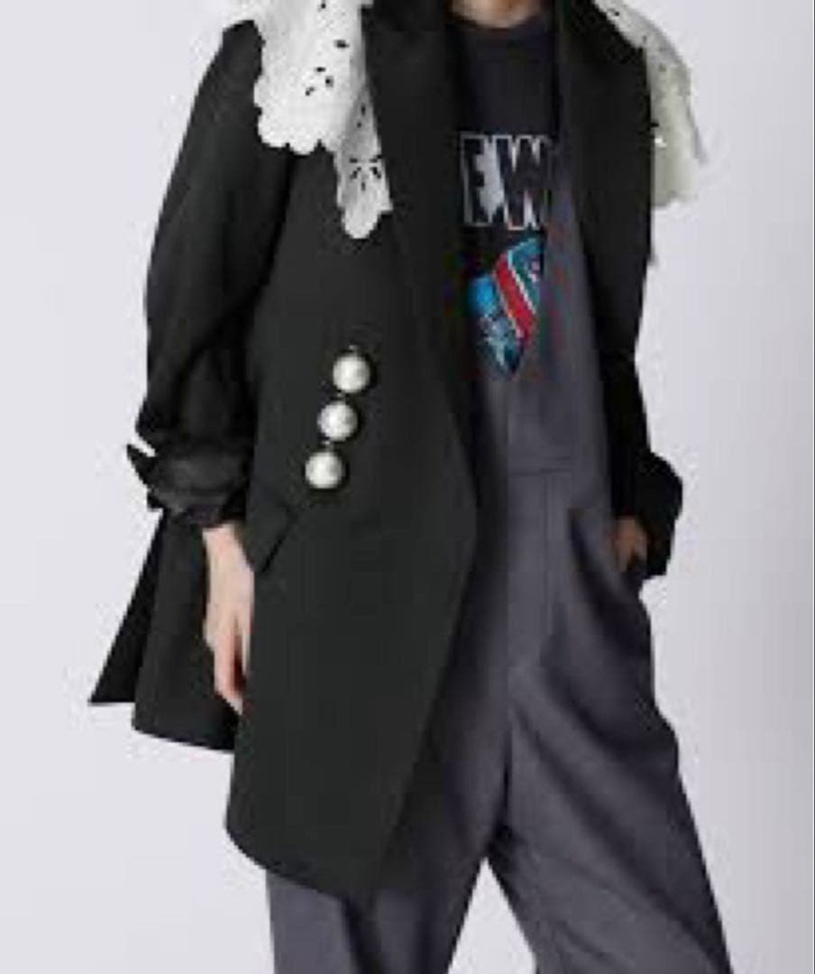 KIMHEKIM キムへキム Venus ジャケット 36　グレー