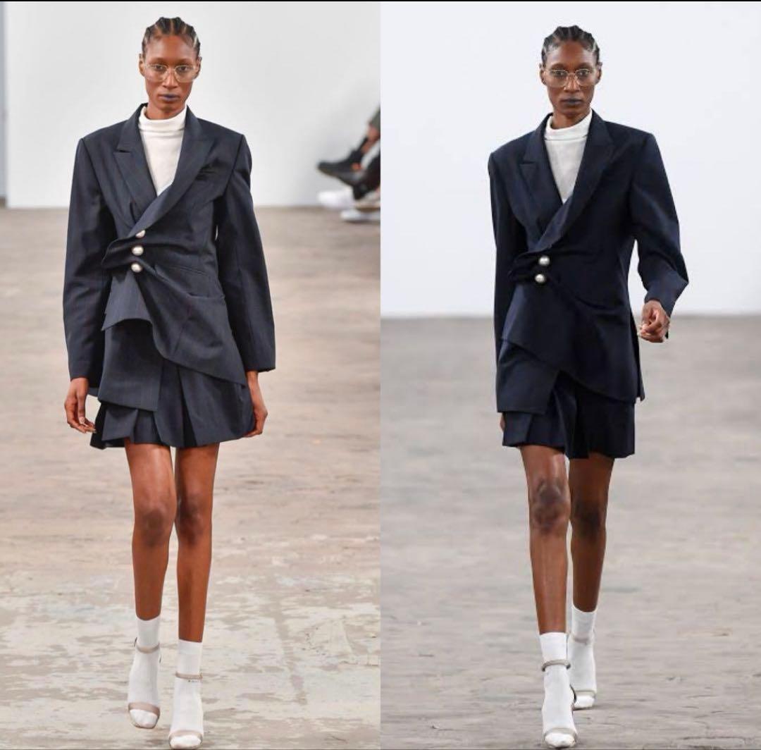 KIMHEKIM キムへキム Venus ジャケット 36　グレー