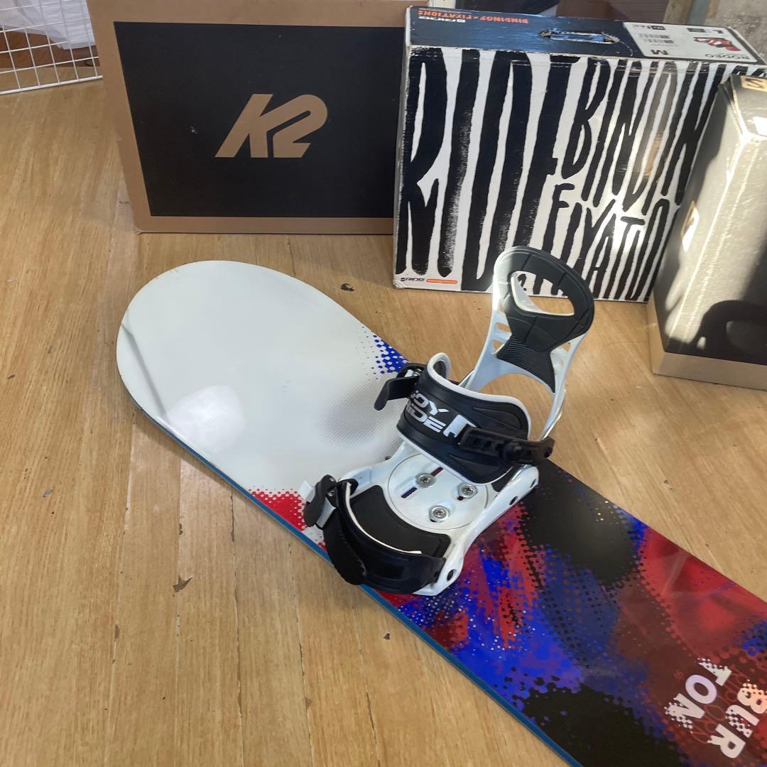 BURTON×JOYRIDE　バートン　スノーボード　バインディング付