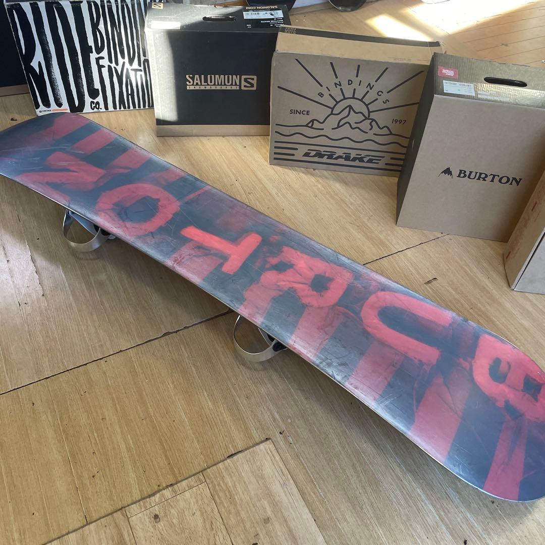 BURTON×JOYRIDE　バートン　スノーボード　バインディング付