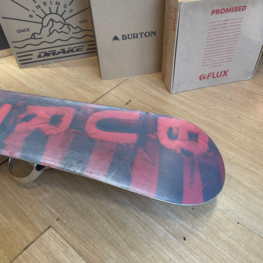 BURTON×JOYRIDE　バートン　スノーボード　バインディング付