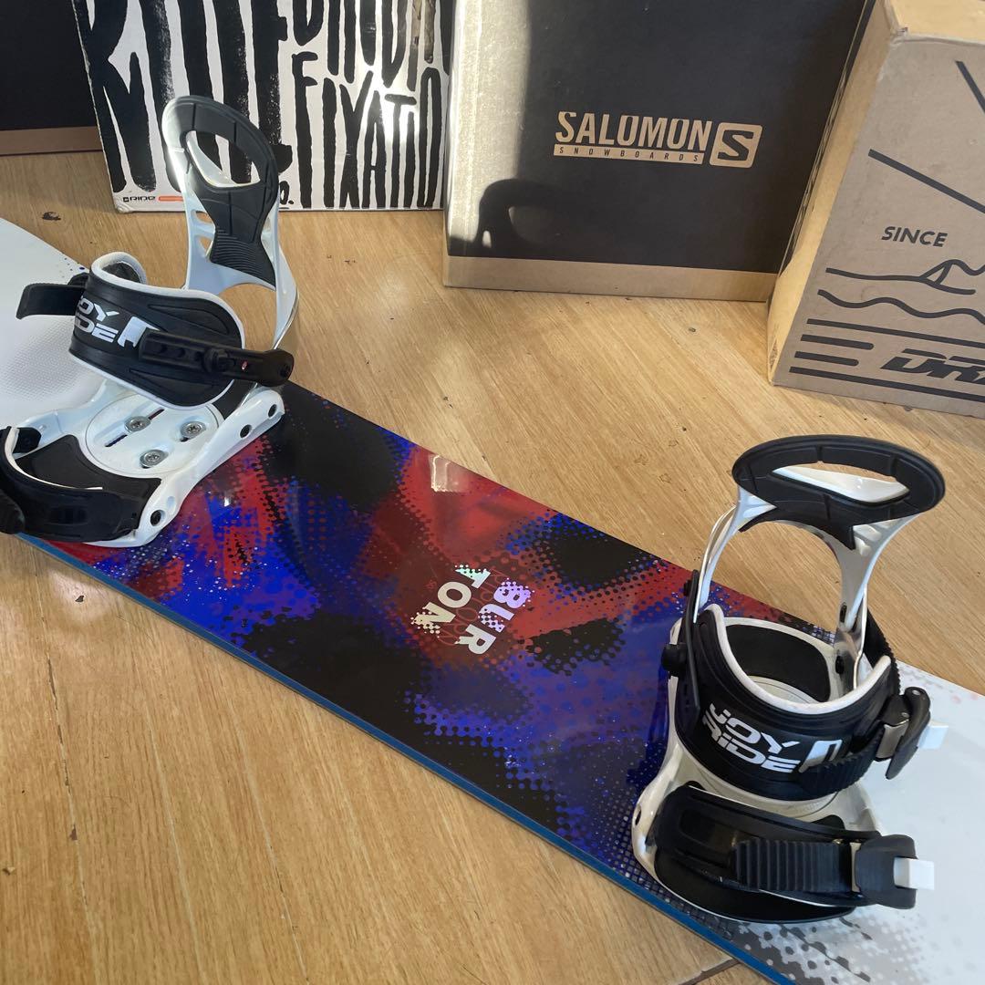 BURTON×JOYRIDE　バートン　スノーボード　バインディング付