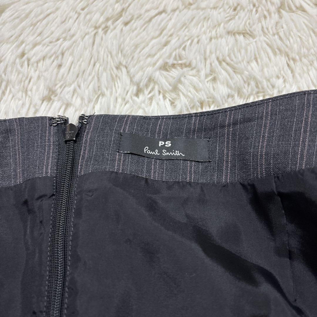 ピーエスポールスミス　セットアップ　ダークグレー　裏地派手　XL相当　42