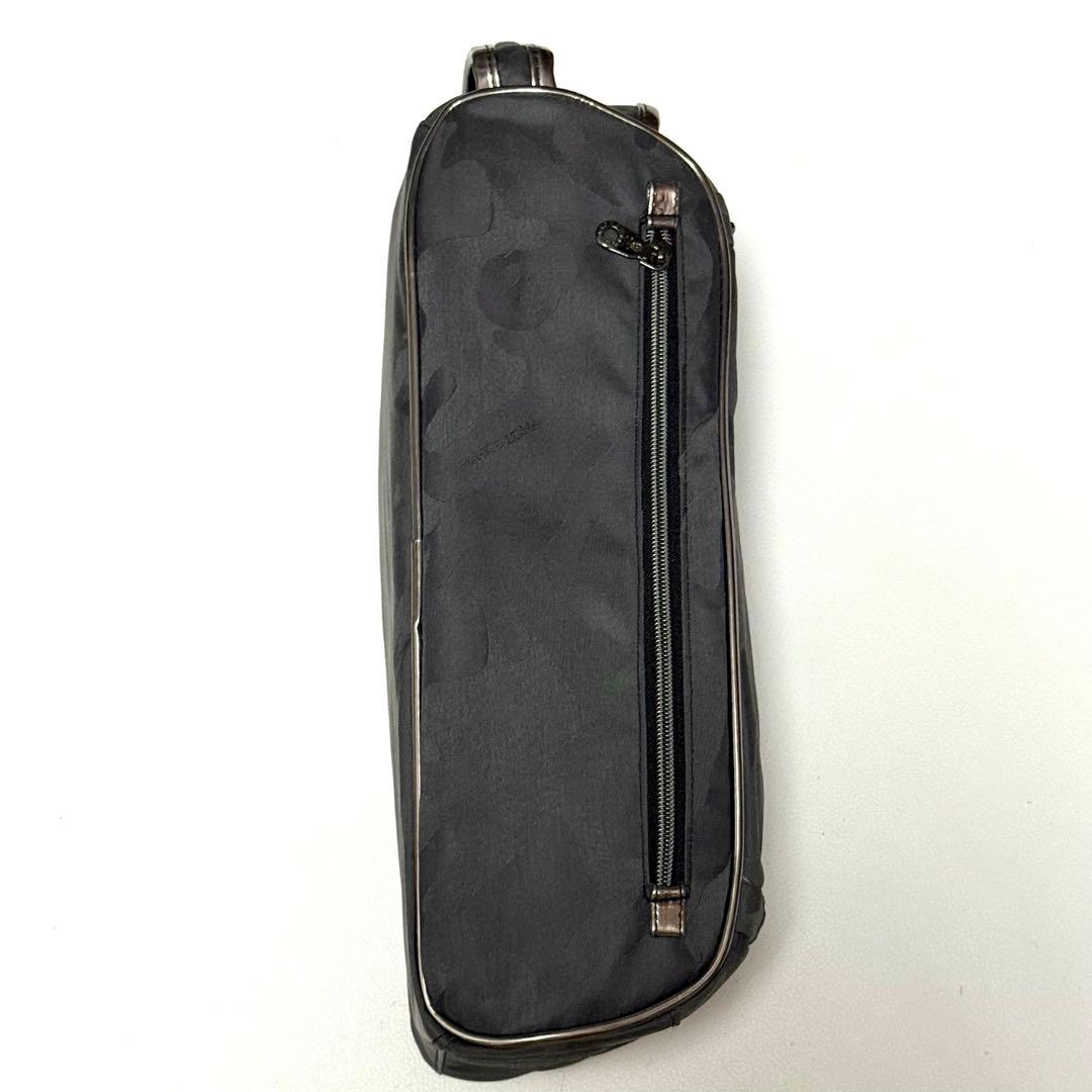 マークアンドロナ シューズケース カモフラ 迷彩 メタルプレート シルバー