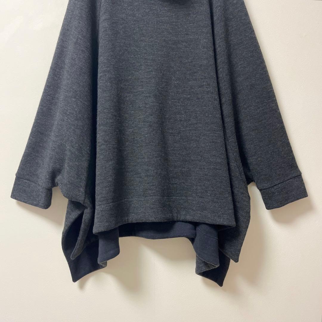 コグザビッグスモーク　プルオーバートップス　レディース　タートルネック　ポンチョ