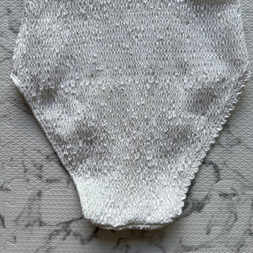 「MIZUASOBI」 ホワイト ワンピース水着