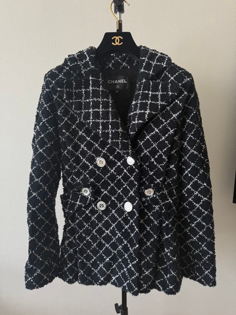 シャネル　ツイードジャケット