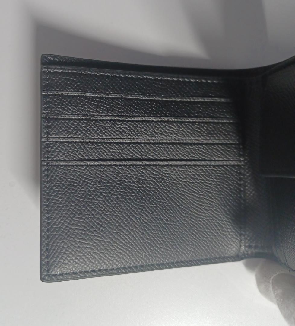 COACH コーチ ウォレット ブラック レザー 財布 新品 未使用