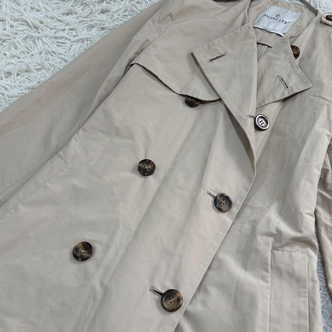 16756✨MONCLER premiere ベルト コットン トレンチコート