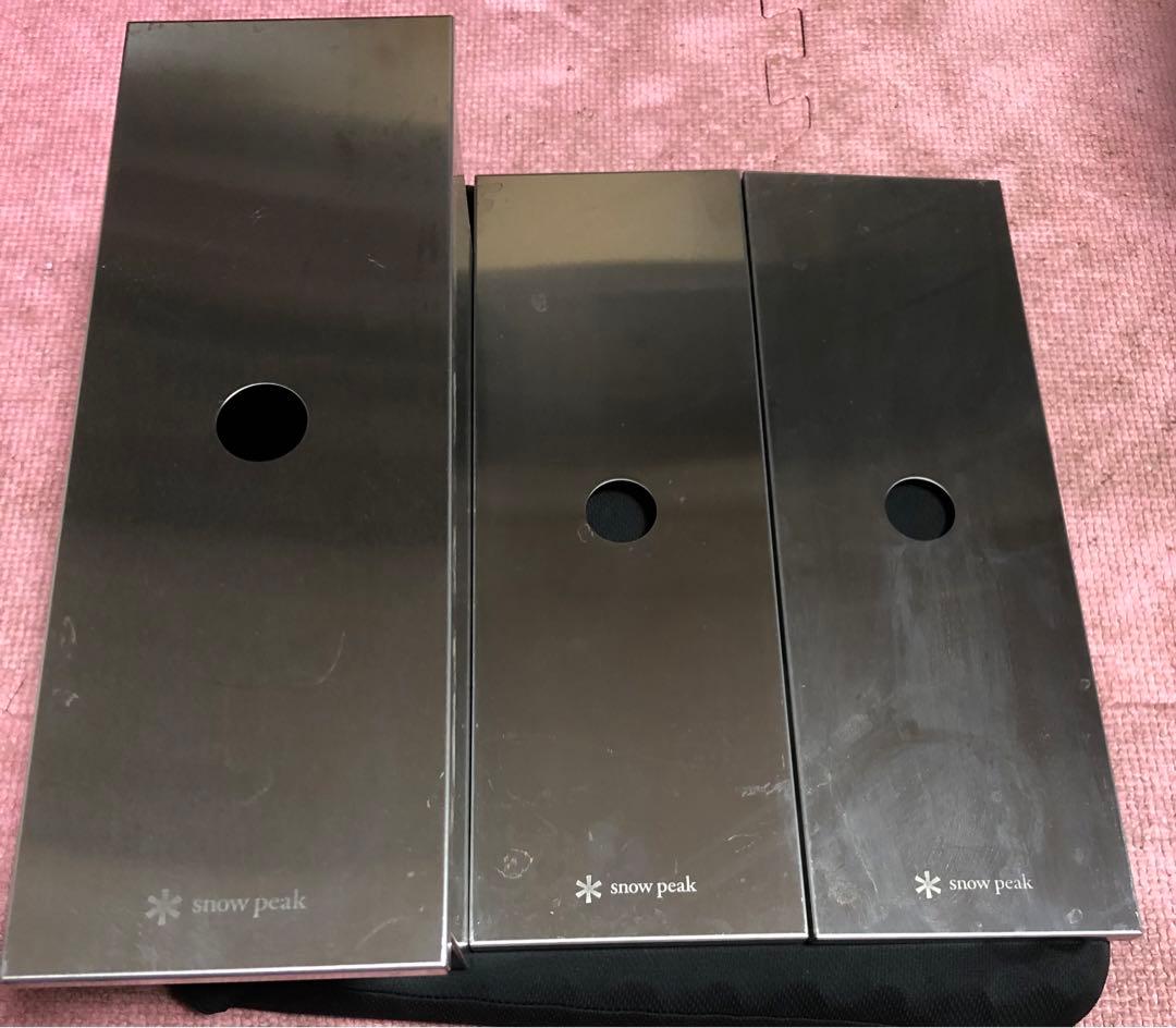 スノーピーク　peak ステンボックスハーフユニット&スパイスブロック