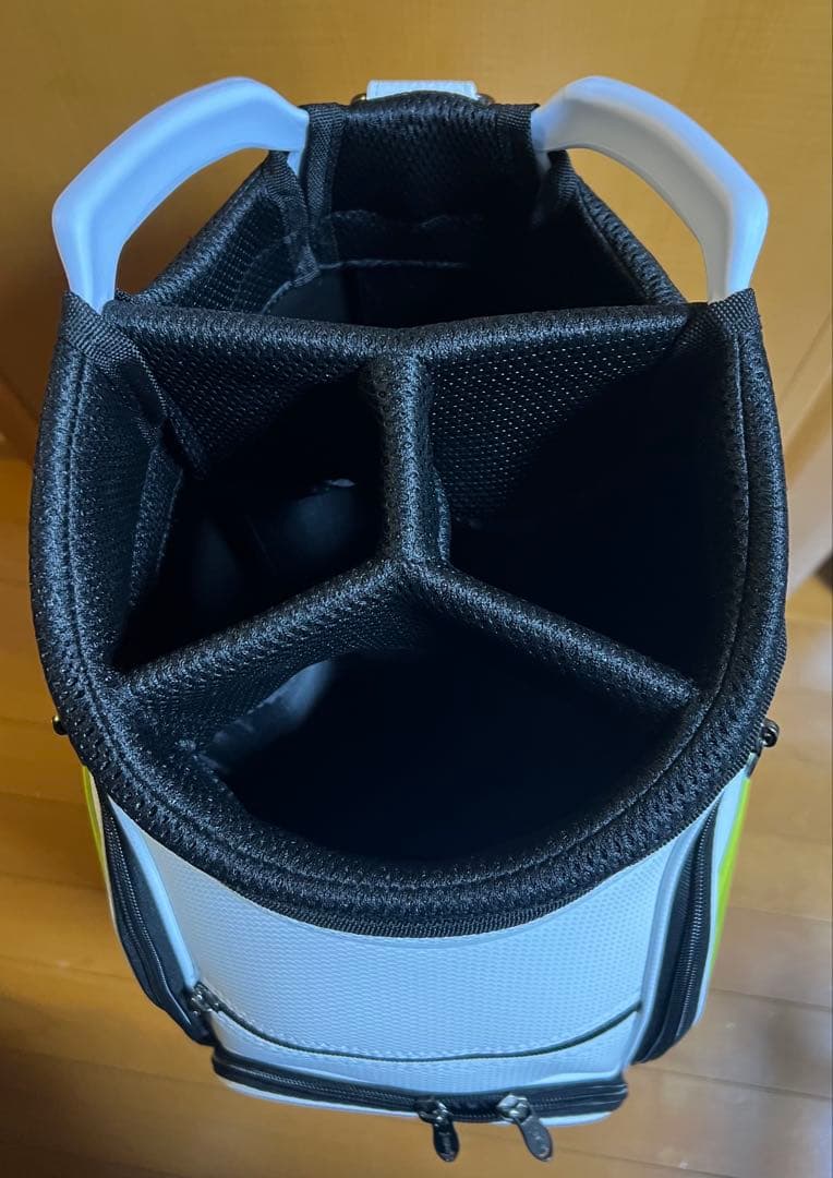 Srixon スリクソン　キャディバッグ ホワイト/イエロー　9.5型