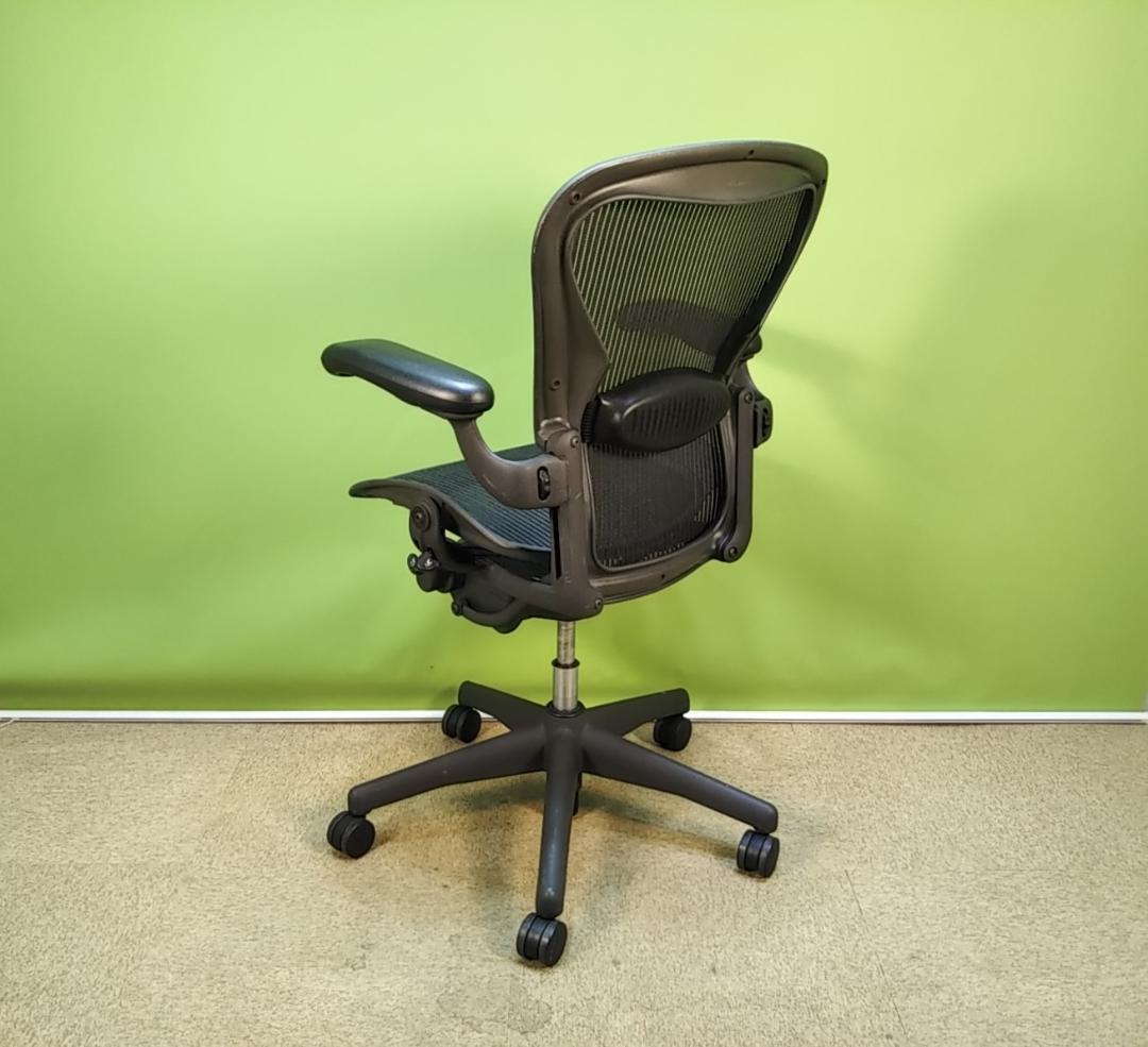 ap　ハーマンミラー　アーロンチェア　中古品　Bサイズ　フル装備　ダイヤル可動肘