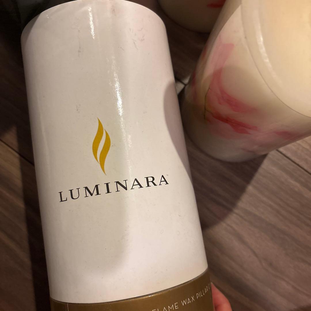 ルミナラ　キャンドル 3個セット