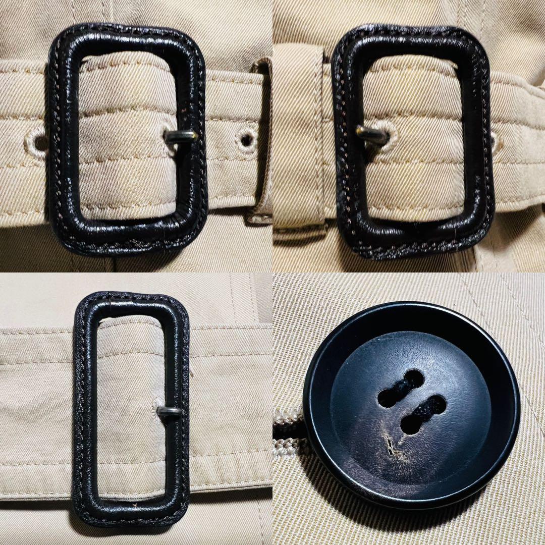 【美品】SANYO サンヨー 100年コート トレンチコート ライナー付き