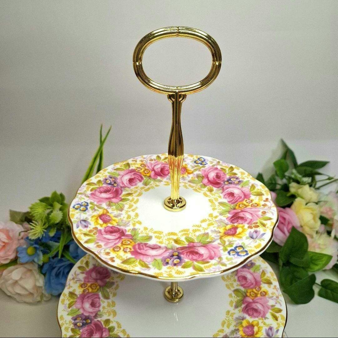 ★激レア★ロイヤルアルバート セレナ ケーキスタンド 3段