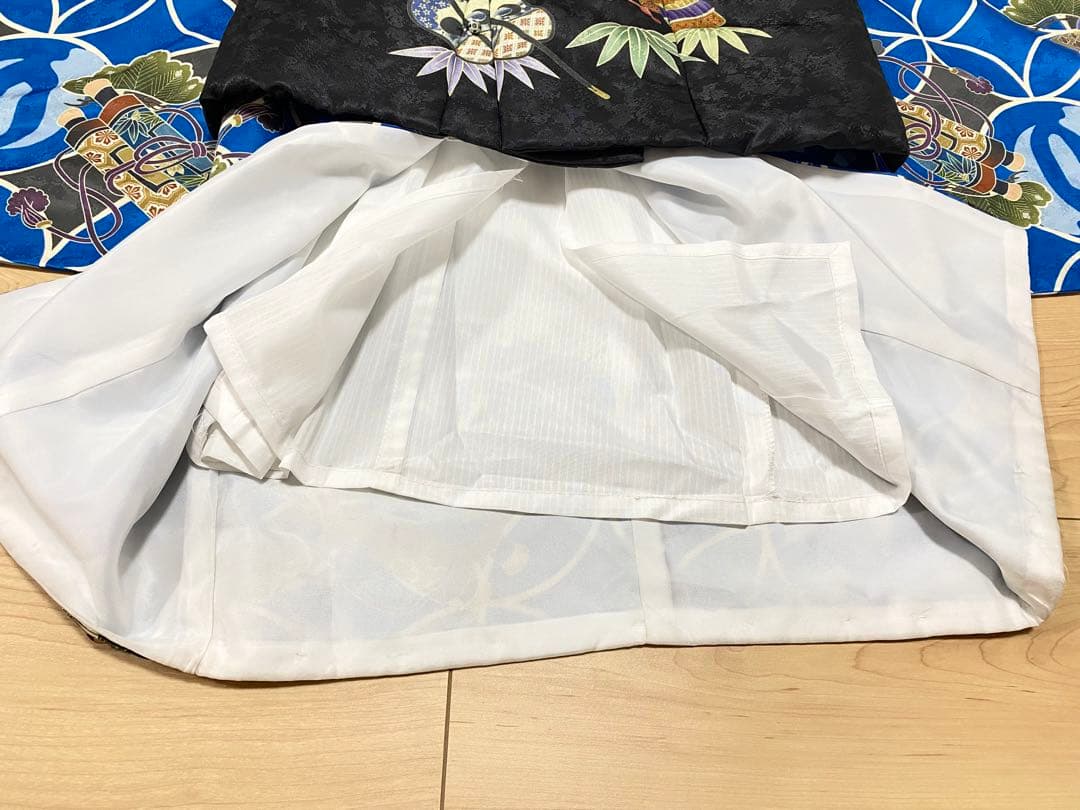 【足袋・下駄未使用】七五三　3歳　男の子　被布　セット