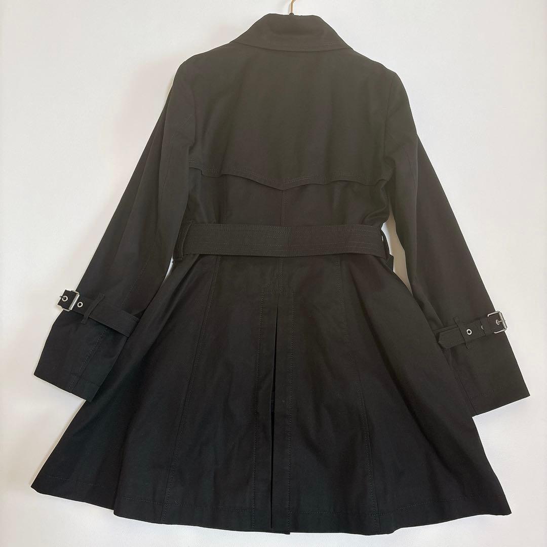 極美品☆バーバリーブルーレーベル ライナー付き トレンチコート 黒